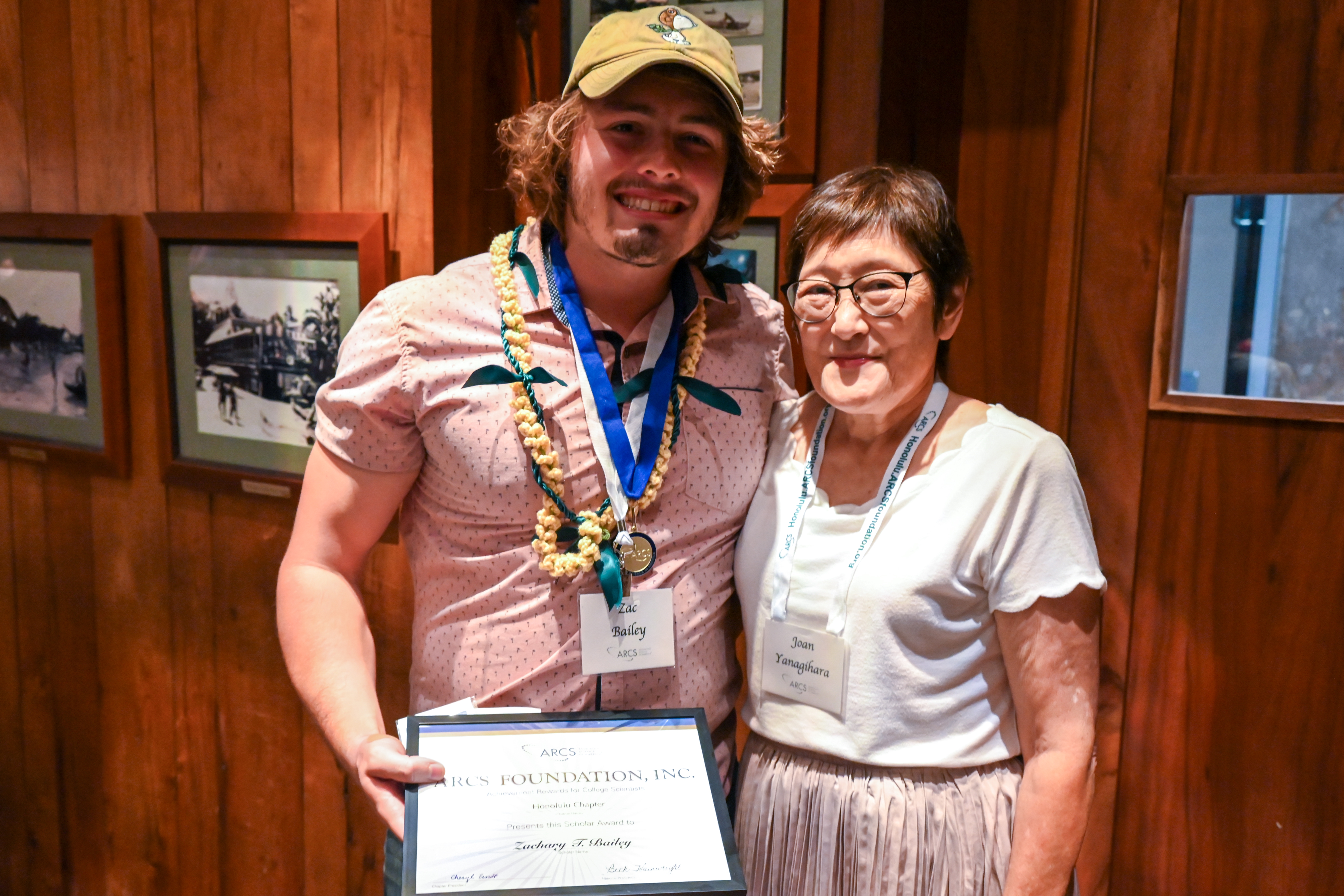 Zac Bailey and Joan Yanagihara