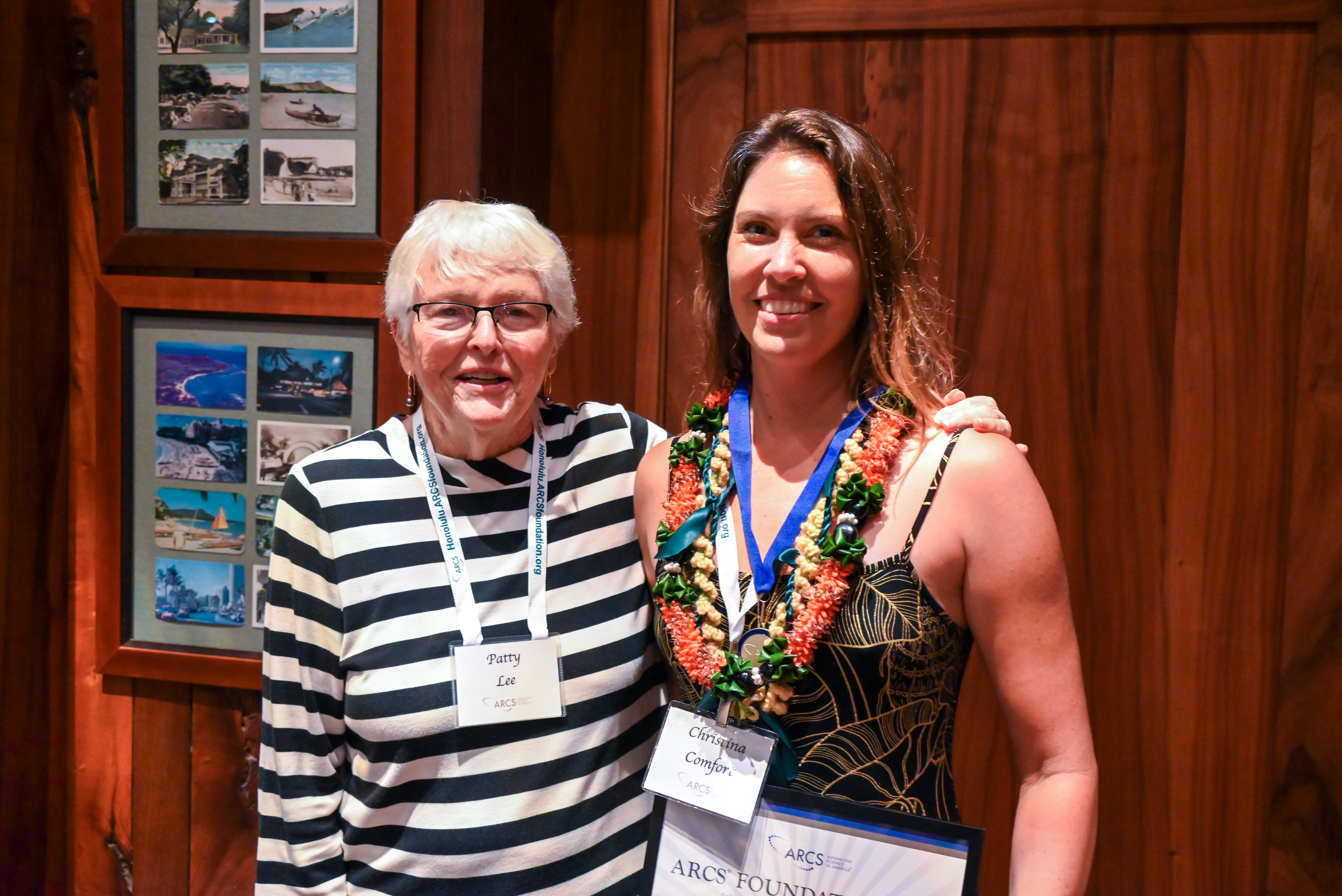Patty Lee and Scholar Christina Comfort
