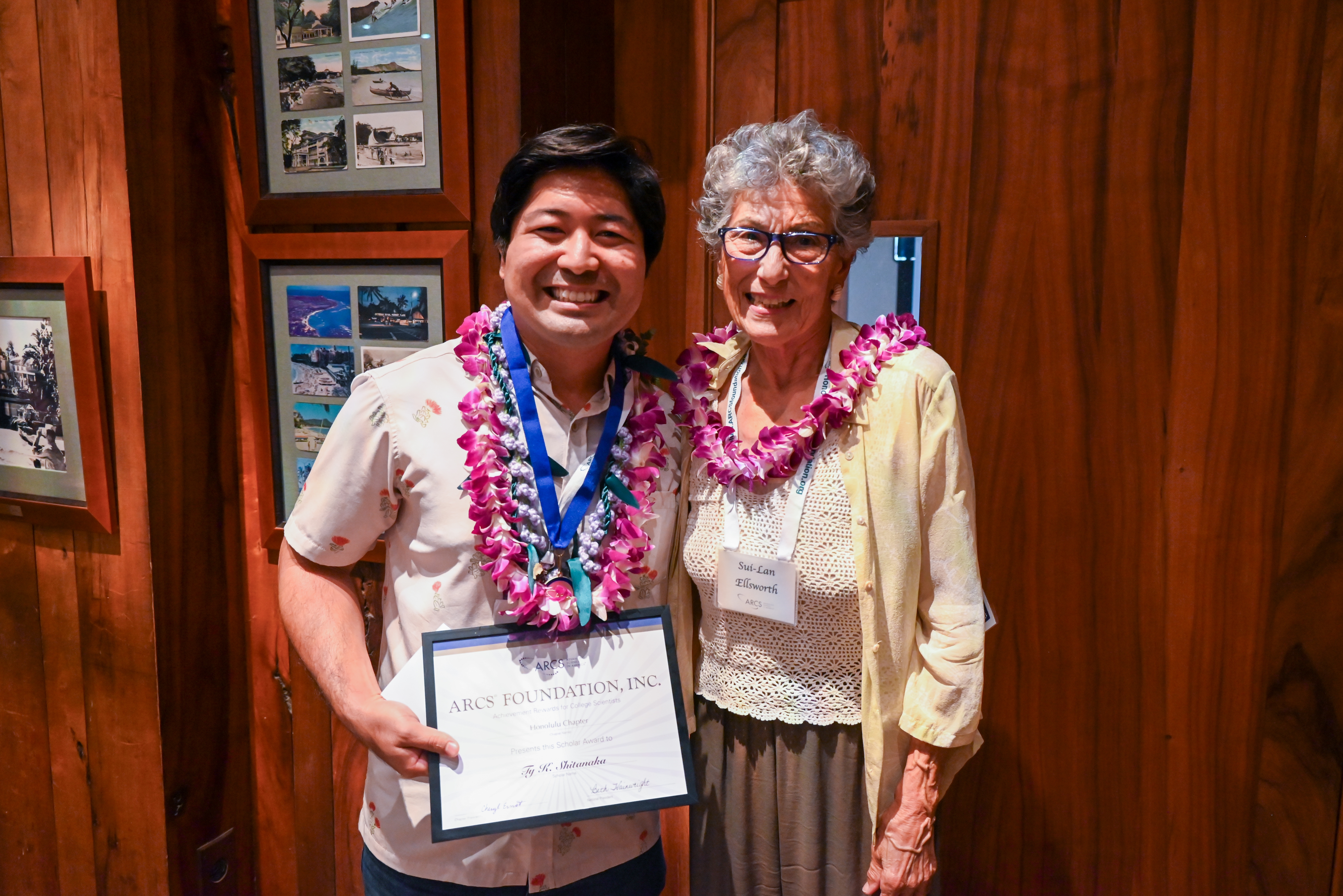 Ty Shitanaka and Sui-Lan Ellsworth